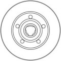 TRW Bremsscheibe DF2771