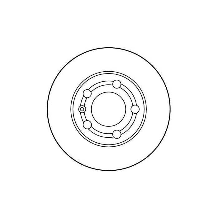 TRW Bremsscheibe DF2805