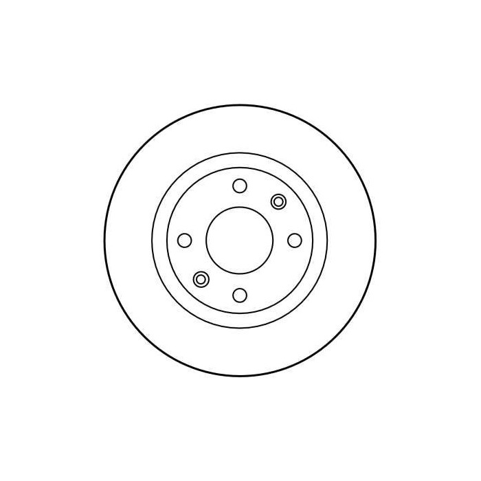 TRW Bremsscheibe DF2808