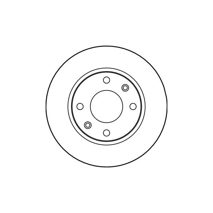 TRW Bremsscheibe DF2815