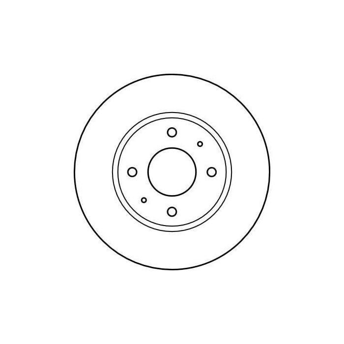 TRW Bremsscheibe DF4054