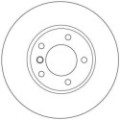 TRW Bremsscheibe DF4055
