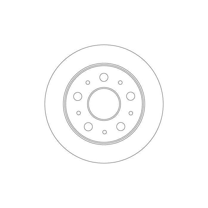 TRW Bremsscheibe DF4245