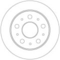 TRW Bremsscheibe DF4245