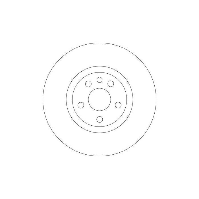 TRW Bremsscheibe DF4257
