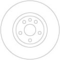 TRW Bremsscheibe DF4257