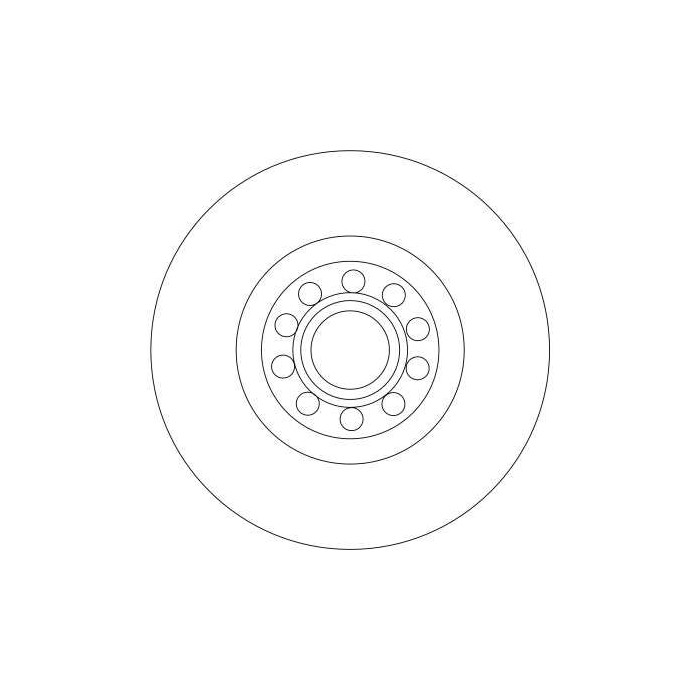 TRW Bremsscheibe DF4258S