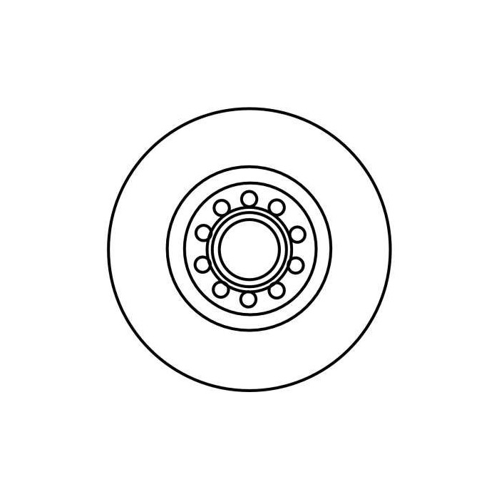 TRW Bremsscheibe DF4262S