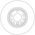 TRW Bremsscheibe DF4266
