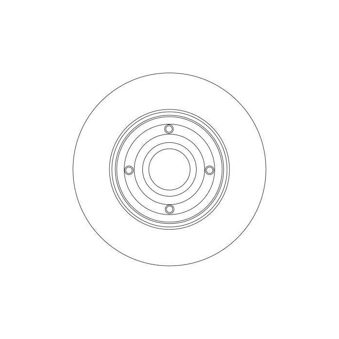 TRW Bremsscheibe DF4274S