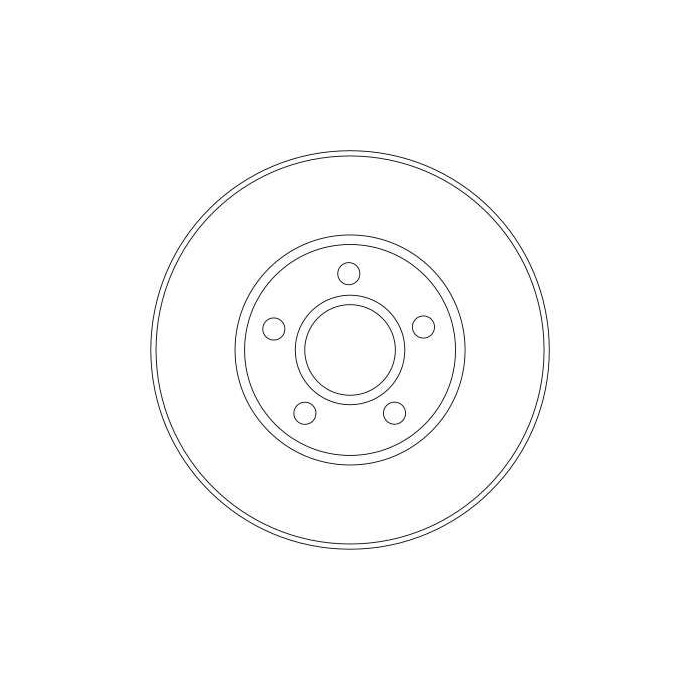 TRW Bremsscheibe DF4277