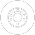 TRW Bremsscheibe DF4293