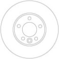 TRW Bremsscheibe DF4308S