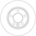 TRW Bremsscheibe DF4312