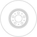 TRW Bremsscheibe DF4340S