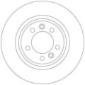 TRW Bremsscheibe DF4351