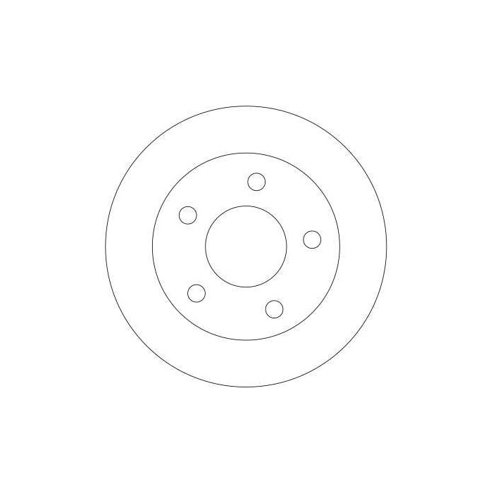 TRW Bremsscheibe DF4357