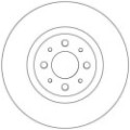 TRW Bremsscheibe DF4377
