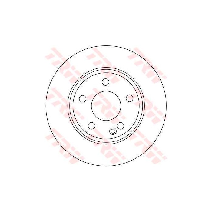 TRW Bremsscheibe DF4393