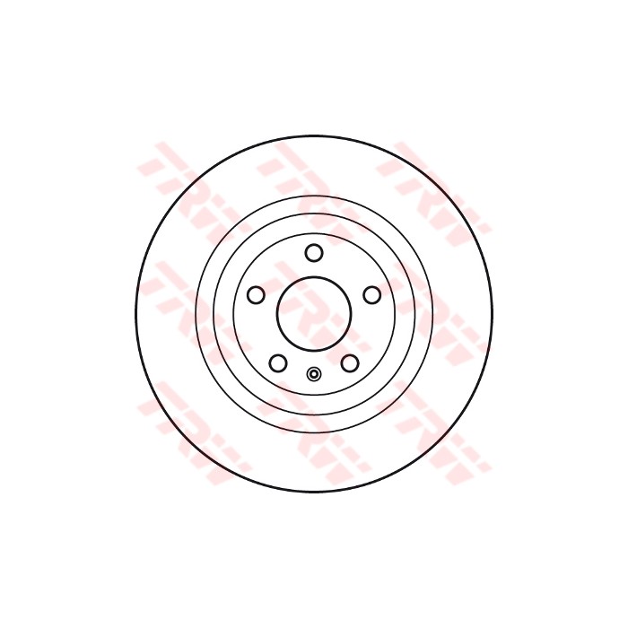 TRW Bremsscheibe DF4818S