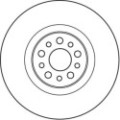 TRW Bremsscheibe DF4904S
