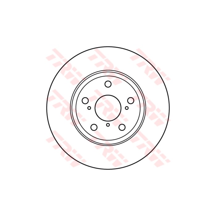 TRW Bremsscheibe DF4939S