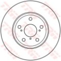 TRW Bremsscheibe DF4939S