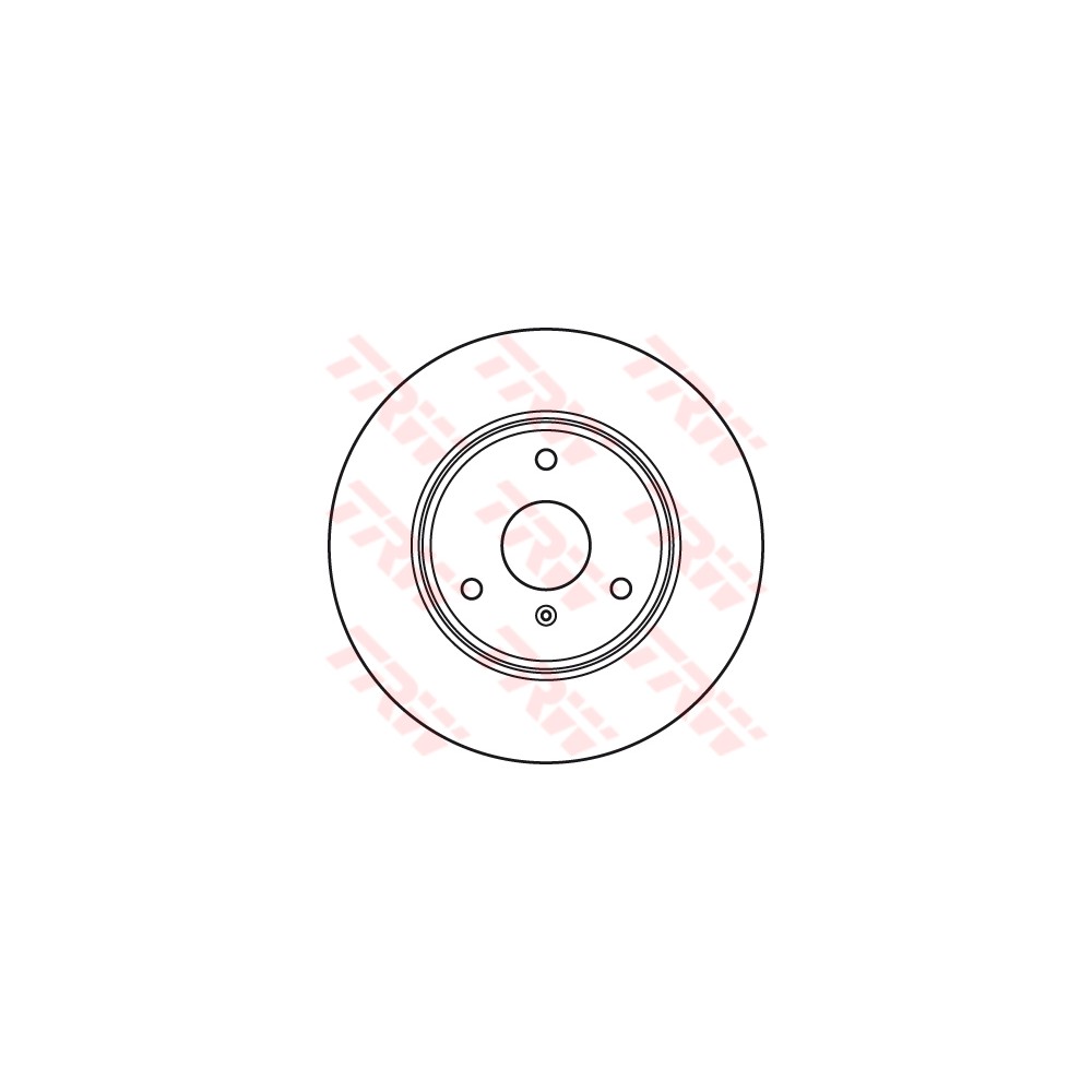 TRW Bremsscheibe DF4961