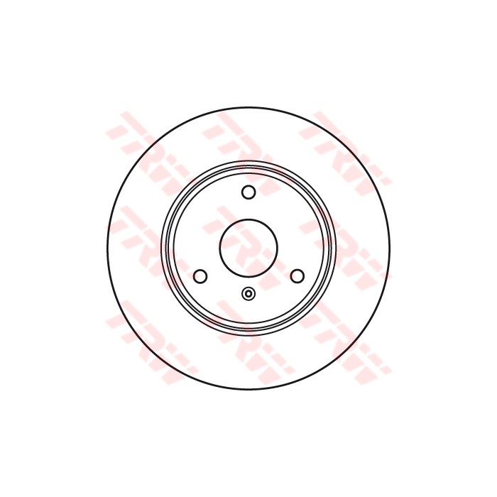 TRW Bremsscheibe DF4961