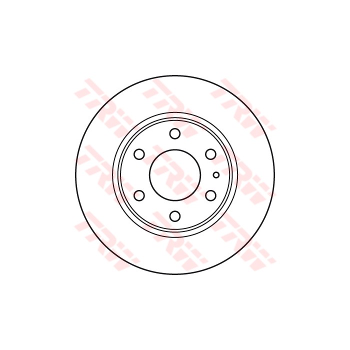 TRW Bremsscheibe DF4988S