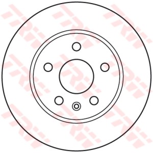 TRW Bremsscheibe DF4995S