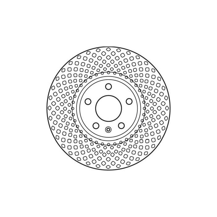 TRW Bremsscheibe DF6015S