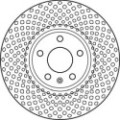 TRW Bremsscheibe DF6015S