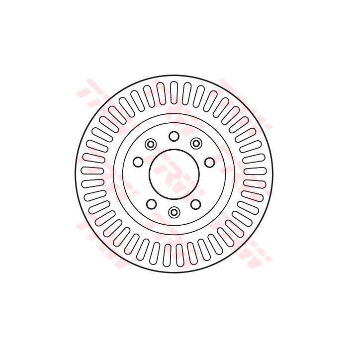 TRW Bremsscheibe DF6020S