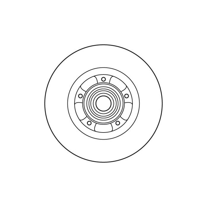 TRW Bremsscheibe DF6044BS
