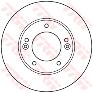TRW Bremsscheibe DF6081S