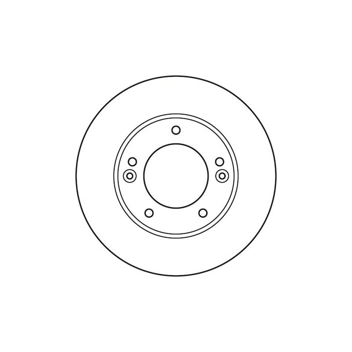 TRW Bremsscheibe DF6081S