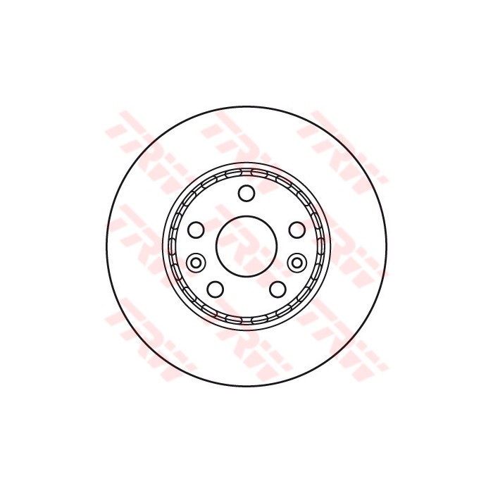 TRW Bremsscheibe DF6110