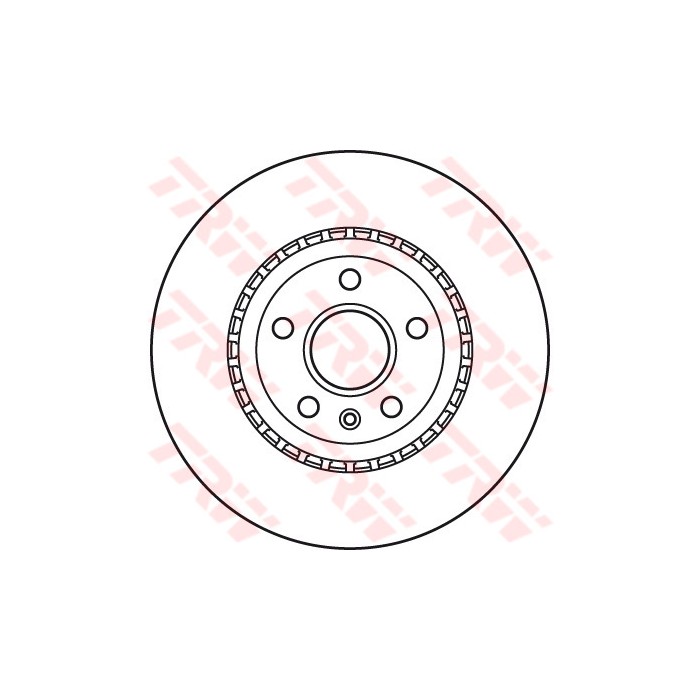 TRW Bremsscheibe DF6113S