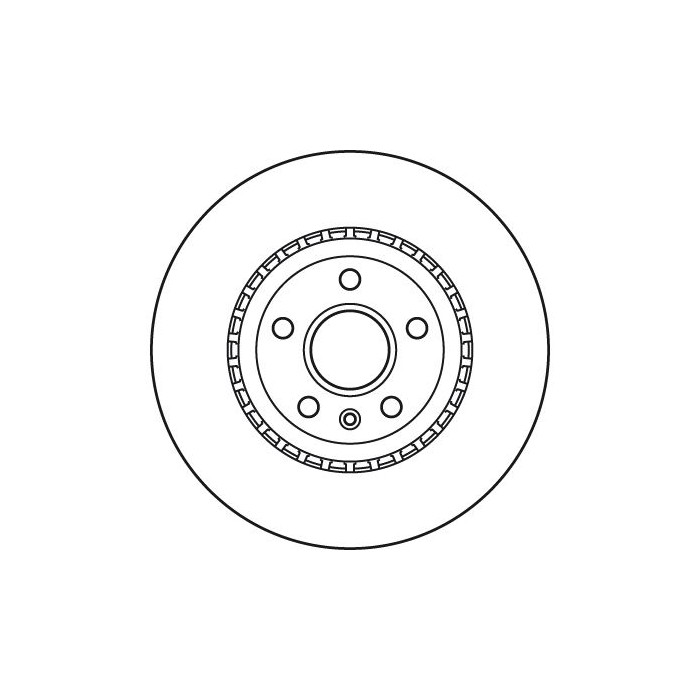 TRW Bremsscheibe DF6113S