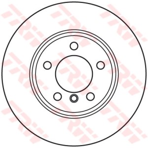 TRW Bremsscheibe DF6119S