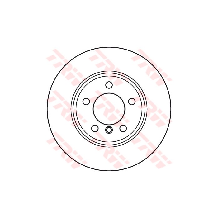 TRW Bremsscheibe DF6119S