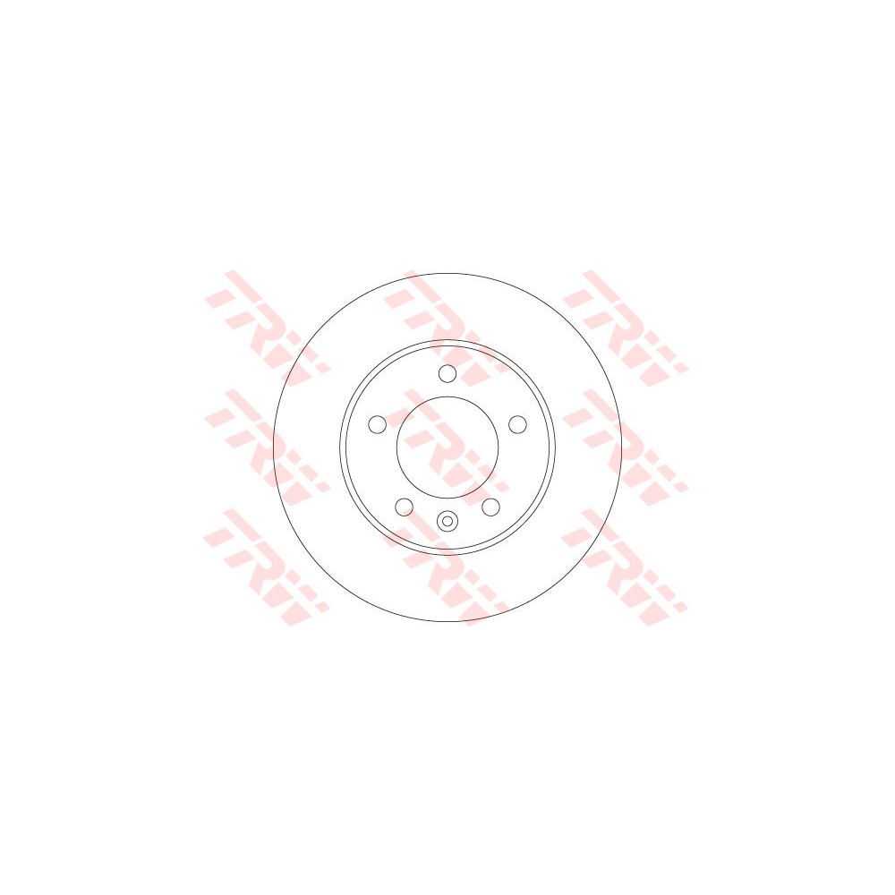 TRW Bremsscheibe DF6120