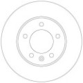 TRW Bremsscheibe DF6120