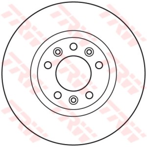 TRW Bremsscheibe DF6121