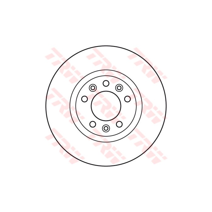 TRW Bremsscheibe DF6121