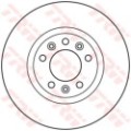 TRW Bremsscheibe DF6121