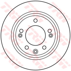 TRW Bremsscheibe DF6123