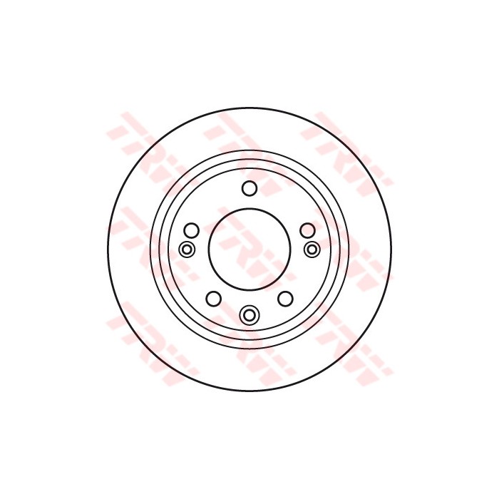 TRW Bremsscheibe DF6123