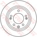 TRW Bremsscheibe DF6123